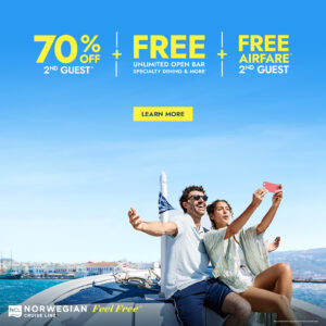 Norwegian Cruise Line Summer Savings Offer